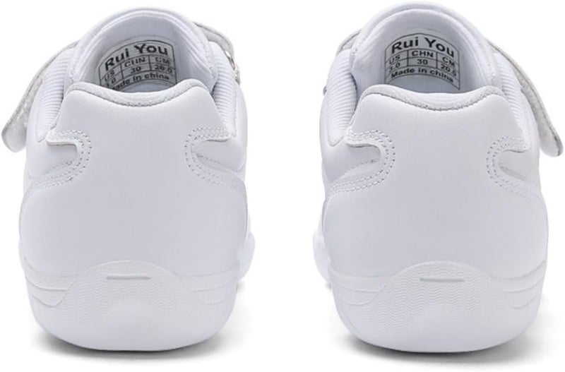 Fenlogft Girl & Youth White Soft Aerobics Shoes Cheerleading Sport Dance Shoes Training Cheer Shoes - Image 5